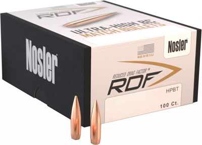 NOSLER BULLETS 6.5MM .264 140GR RDF HPBT 100CT - for sale