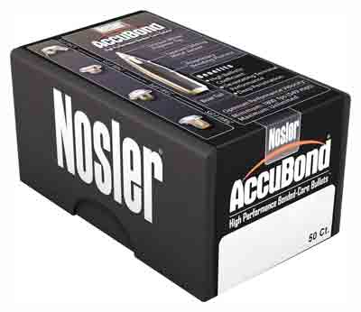 NOSLER BULLETS 338 CAL .338 225GR ACCUBOND 50CT - for sale
