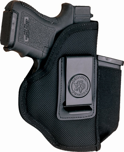 DESANTIS PRO STEALTH HOLSTER IWB NYLON AMBI MED AUTOS BLK - for sale