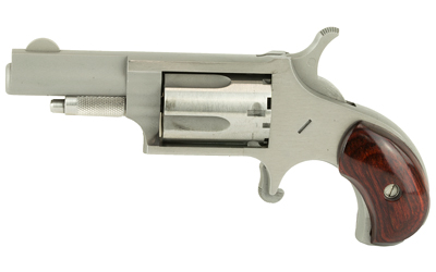 NAA MINI-REVOLVER 22LR 1-5/8" STAINLESS MATTE WOOD - for sale