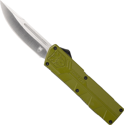 COBRATEC LIGHTWEIGHT OTF OD GREEN 3.25" DROP POINT - for sale