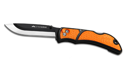 OUTDOOR EDGE 3.5" RAZOR LITE EDC FOLDER ORANGE W/6 BLADES - for sale