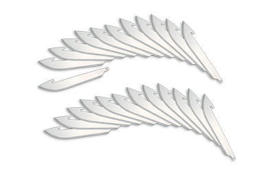 OUTDOOR EDGE 3.5" REPLACEMENT BLADES FOR RAZORSAFE 24PK DP - for sale