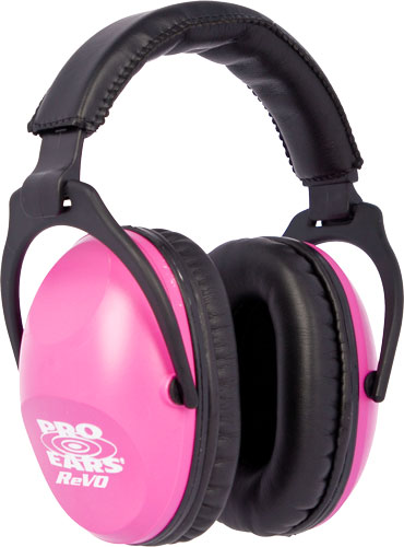 PRO EARS REVO EAR MUFF PASSIVE NEON PINK! - for sale