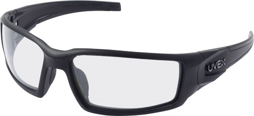 HOWARD LEIGHT HYPERSHOCK GLASSES BLACK FRAME/CLEAR LENS - for sale