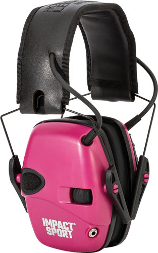 HOWARD LEIGHT IMPACT SPORT YOUTH ELECTRONIC MUFF PINK - for sale
