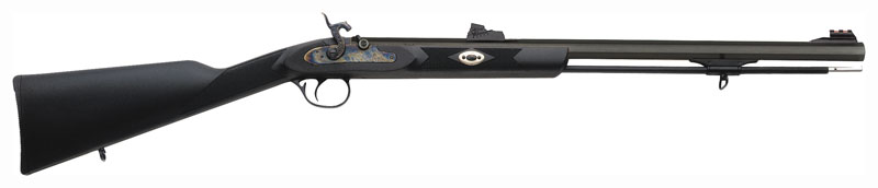TRADITIONS DEERHUNTER RIFLE 50 CAL PERCUSSION BLUE/SYNTH - for sale
