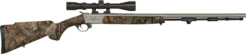 TRADITIONS PURSUIT XT .50 CAL 3-9X40 S/S CERAKOTE/BU COUNTR* - for sale