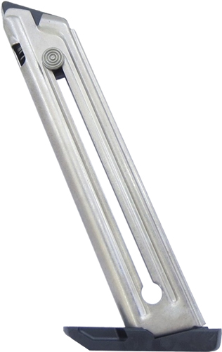 RUGER MAGAZINE 22/45 MK III 22LR 10RD SILVER - for sale