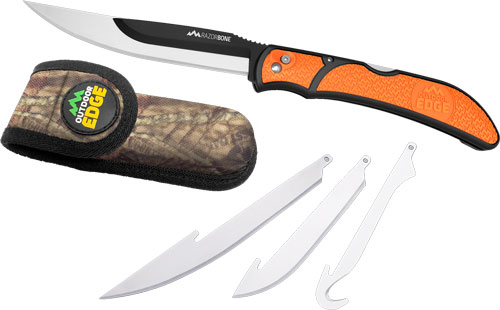 OUTDOOR EDGE RAZOR BONE 6-BLD COMBO SET ORANGE BLISTER PACK - for sale