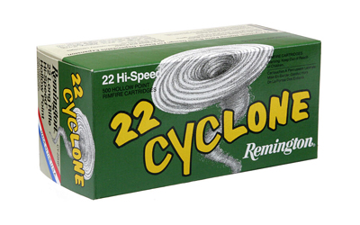 REMINGTON CYCLONE 22LR 36GR HIGH VELOCITY HP 50RD 100BX/CS - for sale