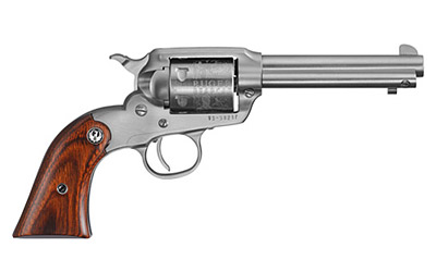 RUGER BEARCAT 22LR 4" FS STAINLESS HARDWOOD - for sale