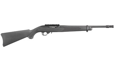 RUGER 10/22 TACTICAL 22LR BLUED BLACK SYN W/FLASH HIDER - for sale