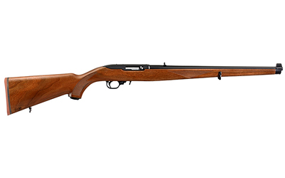 RUGER 10/22 MANNLICHER STOCK BLUED WALNUT (TALO) - for sale