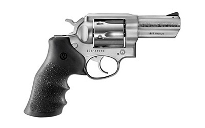 RUGER GP100 .357MAG 3" FS STAINLESS HOGUE MONOGRIP - for sale