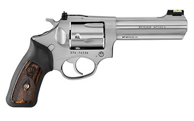 RUGER SP101 .357 MAGNUM 4.20" ADJ. STAINLESS RUBBER - for sale