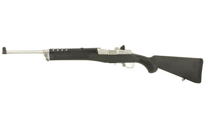 RUGER MINI-14 RANCH 5.56MM S/S BLACK SYN W/5RND MAGAZINE - for sale