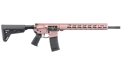 RUGER AR556 MPR 223 30-SHOT ROSE GOLD 6-POSITION STK M-LOK - for sale