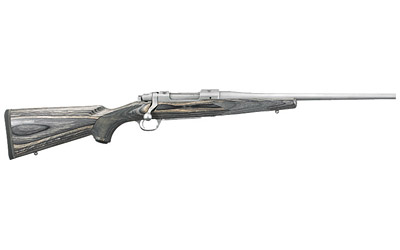 RUGER M77 HAWKEYE COMPACT .308 MATTE S/S GREY/BLACK LAMINATE - for sale