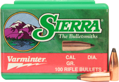 SIERRA BULLETS .22CAL .224 40GR HP 100CT - for sale