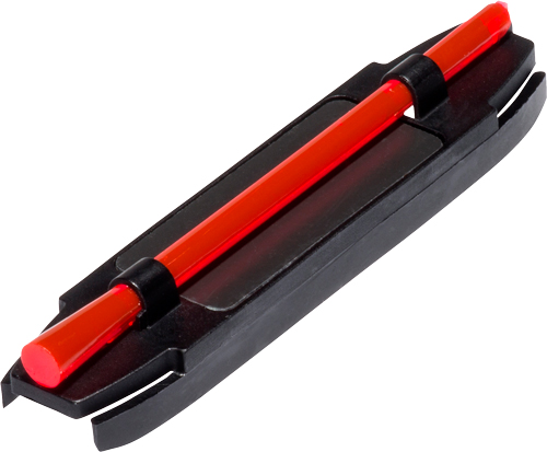 HIVIZ SHOTGUN FRONT SIGHT MAGNETIC RIB .328-.437" RED - for sale