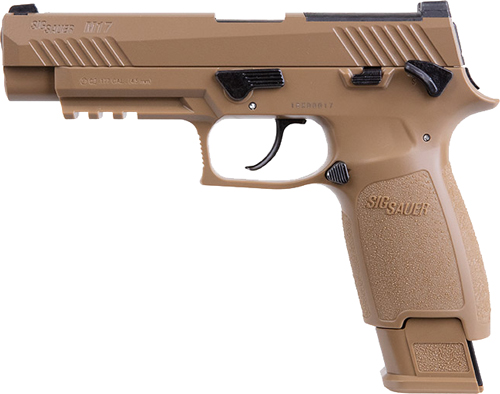 SIG AIR-M17-177 P320 M17 ASP .177 PELLET CO2 20RD COYOTE - for sale