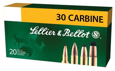 S&B 30 CARBINE 110GR FMJ 50RD 20BX/CS - for sale