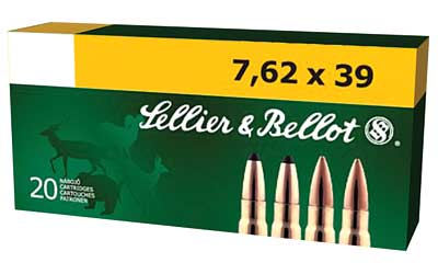S&B 7.62X39 123GR FMJ 20RD 30BX/CS - for sale