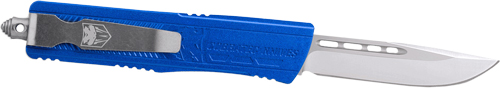 COBRATEC SMALL SIDEWINDER OTF BLUE 2.5" DROP POINT - for sale