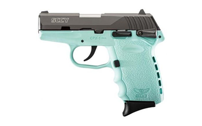 SCCY CPX1-CB PISTOL GEN 3 9MM 10RD BLACK/SCCY BLUE W/SAFETY - for sale