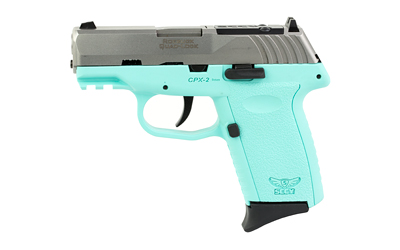SCCY CPX2-TT PISTOL GEN 3 9MM 10RD SS/SCCY BLUE W/O SFTY RDR - for sale