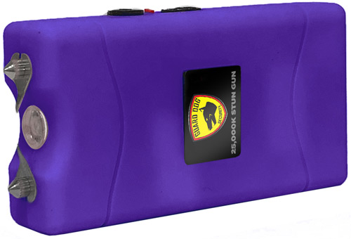 GUARD DOG DISABLER STUN GUN W/ LED LIGHT RECHARGEABLE PURP - for sale