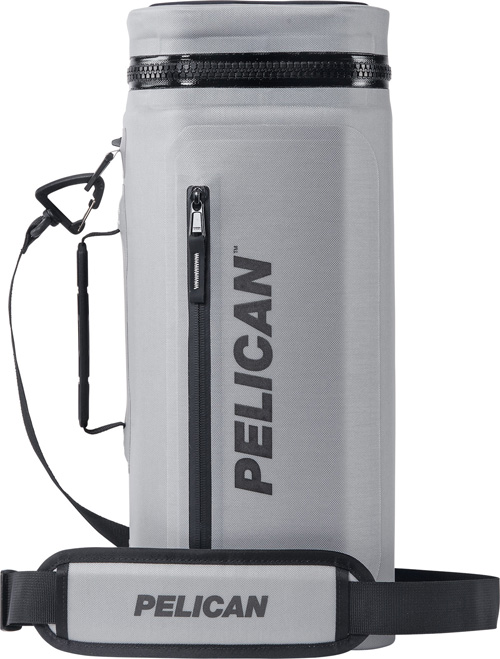 PELICAN SOFT COOLER SLING STYL COMPRESSION MOLDED GREY - for sale
