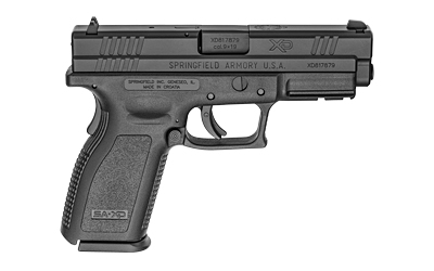 SPRINGFIELD XD SERVICE 9MM 4" 10RD FS BLACK - for sale