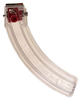 BUTLER CREEK STEEL LIPS 25RD MAGAZINE RUGER 10/22 CLEAR - for sale