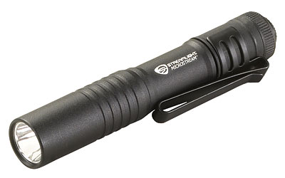 STREAMLIGHT MICROSTREAM LIGHT WHITE LED BLACK W/POCKET CLIP - for sale