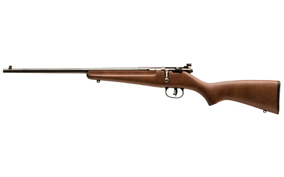 SAVAGE RASCAL YOUTH SINGLESHOT 22LR LH ACCU TRIG BLUED/HWOOD - for sale