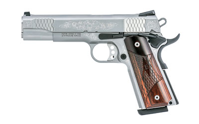 S&W 1911 ES 45ACP 5" FS 8-SHOT MACHINED ENGRAVED W/CA - for sale