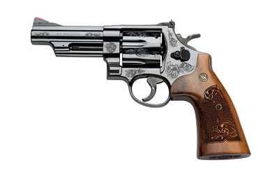 S&W 29 44MAG 4" AS 6-SHOT BRIGHT BLUED MACHINE ENGRAVED - for sale