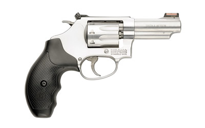 S&W 63 .22LR 3" AS 8-SHOT HI-VIZ STAINLESS RUBBER - for sale