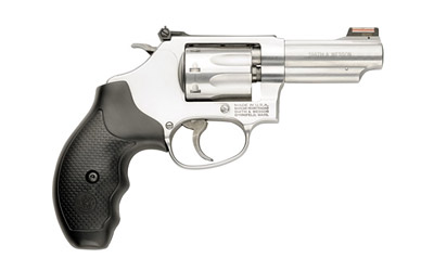 S&W 63 22LR 3" AS 8-SHOT HI-VIZ STAINLESS RUBBER - for sale