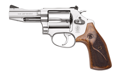 S&W PRO SERIES 60 357MAG 3" AS FRONT NIGHT SIGHT SS WOOD - for sale