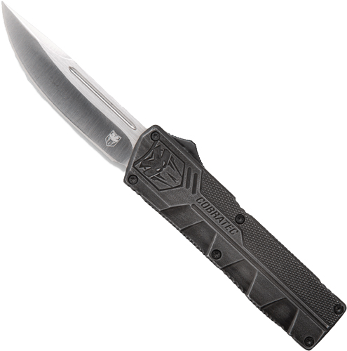 COBRATEC LIGHTWEIGHT OTF STONEWASH 3.25" DROP POINT - for sale