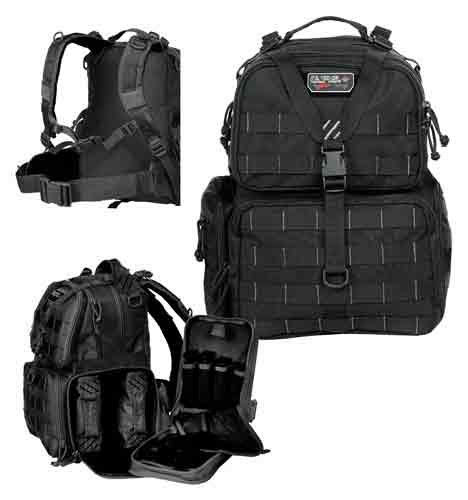 GPS TACTICAL RANGE BACKPACK W/WAIST STRAP BLACK NYLON - for sale