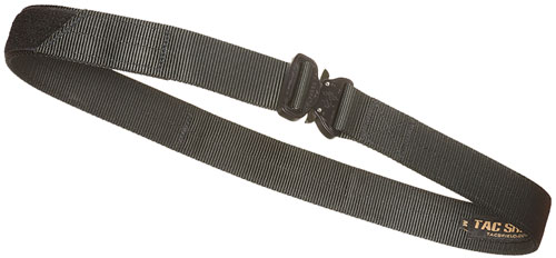 TAC SHIELD GUN BELT TACTICAL 1.75" W/COBRA BUCKLE LARGE BL< - for sale