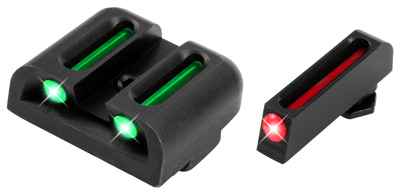 TRUGLO SIGHT SET FIBER OPTIC FOR GLOCK 42/43 SET - for sale