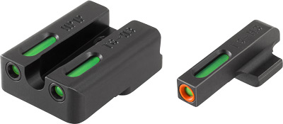 TRUGLO SIGHT SET HK P30/SK/VP TFX PRO GREEN/ORANGE OUTLINE - for sale