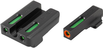 TRUGLO SIGHT SET SIG #6/#8 TFX PRO GREEN/ORANGE OUTLINE - for sale