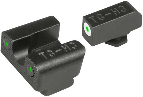 TRUGLO SIGHT SET FOR GLOCK 42/ 43 TRITIUM PRO WHITE W/U-NOTCH - for sale