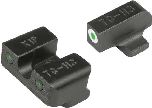 TRUGLO SIGHT SET SPRINGFIELD XD TRITIUM PRO WHITE U-NOTCH! - for sale